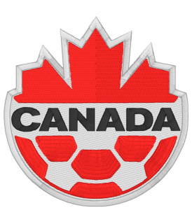 Canada National Soccer Team Machine Embroidery Design