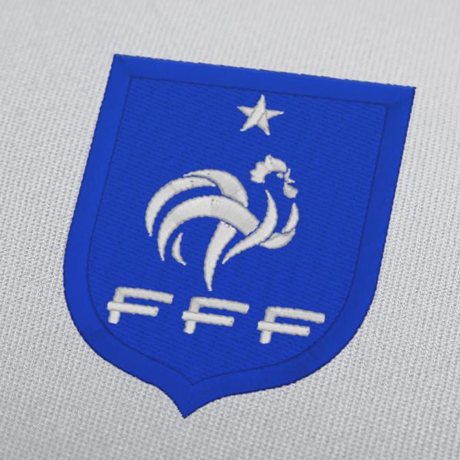 French Football Federation Machine Embroidery Design