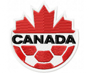 Canada National Soccer Team Machine Embroidery Design