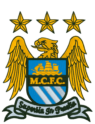 Manchester City Old Logo Machine Embroidery Design - Store ...