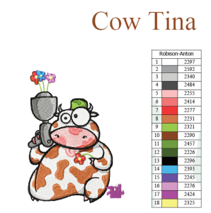 Cow with Flower Gun