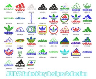 Download Adidas Embroidery Designs Collection Storewinner SVG Cut Files